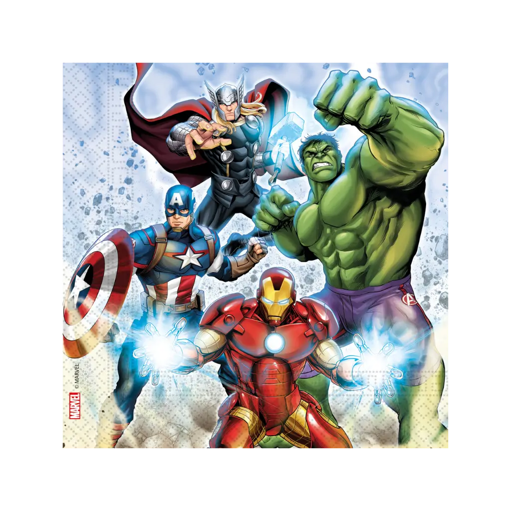 Avengers Towel - Set of 20