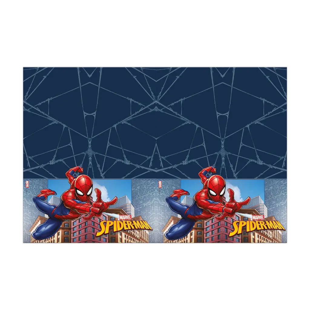 Spiderman plastic tablecloth