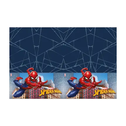 Spiderman plastic tablecloth