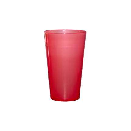 Reusable Red Ecocup Cup 25?cl usable (33?cl to the rim) – Type Half Pint, Juice, Soft Drinks