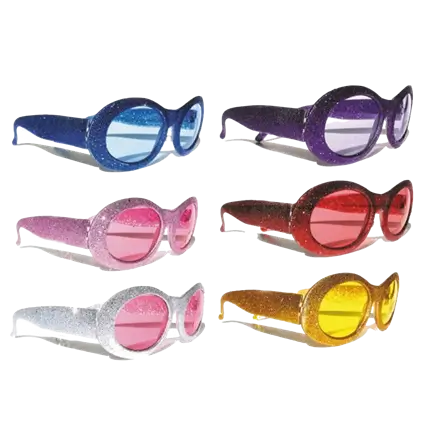 Glitter glasses