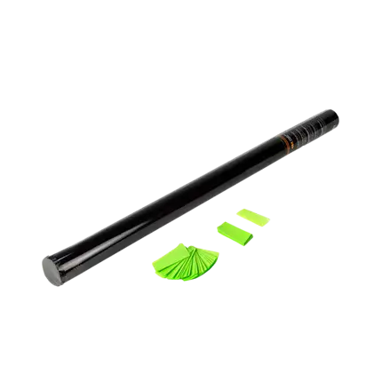 Manual confetti gun 80cm - Green