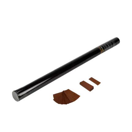 Manual confetti gun 80cm - Brown