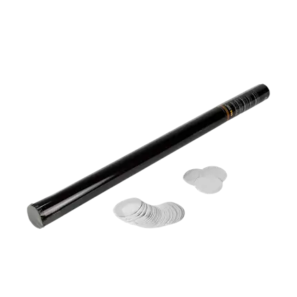 80cm Manual Round Confetti Cannon - White