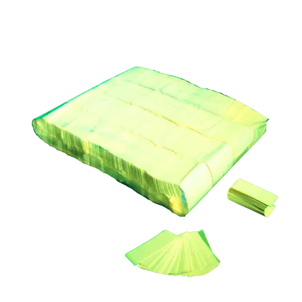 Fluorescent confetti bag 1KG - Yellow