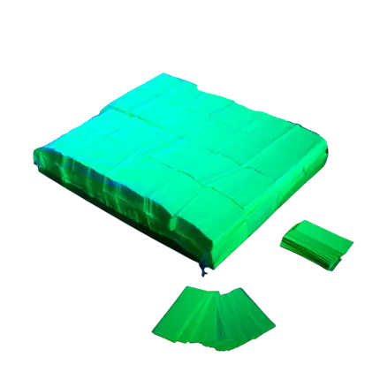 Fluorescent confetti bag 1KG - Green