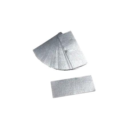 100% Biodegradable metallic confetti bag 1KG - Silver