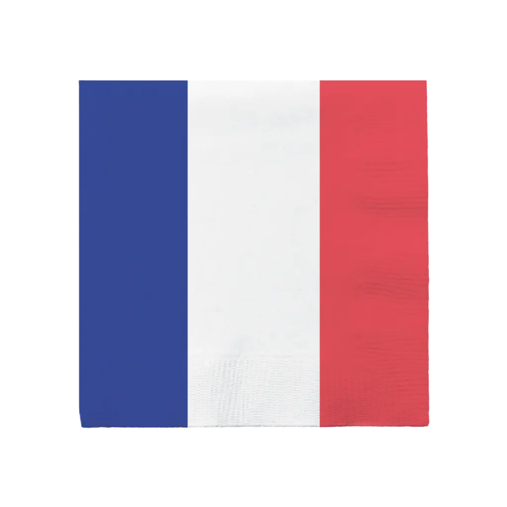 Pack of 20 paper napkins France