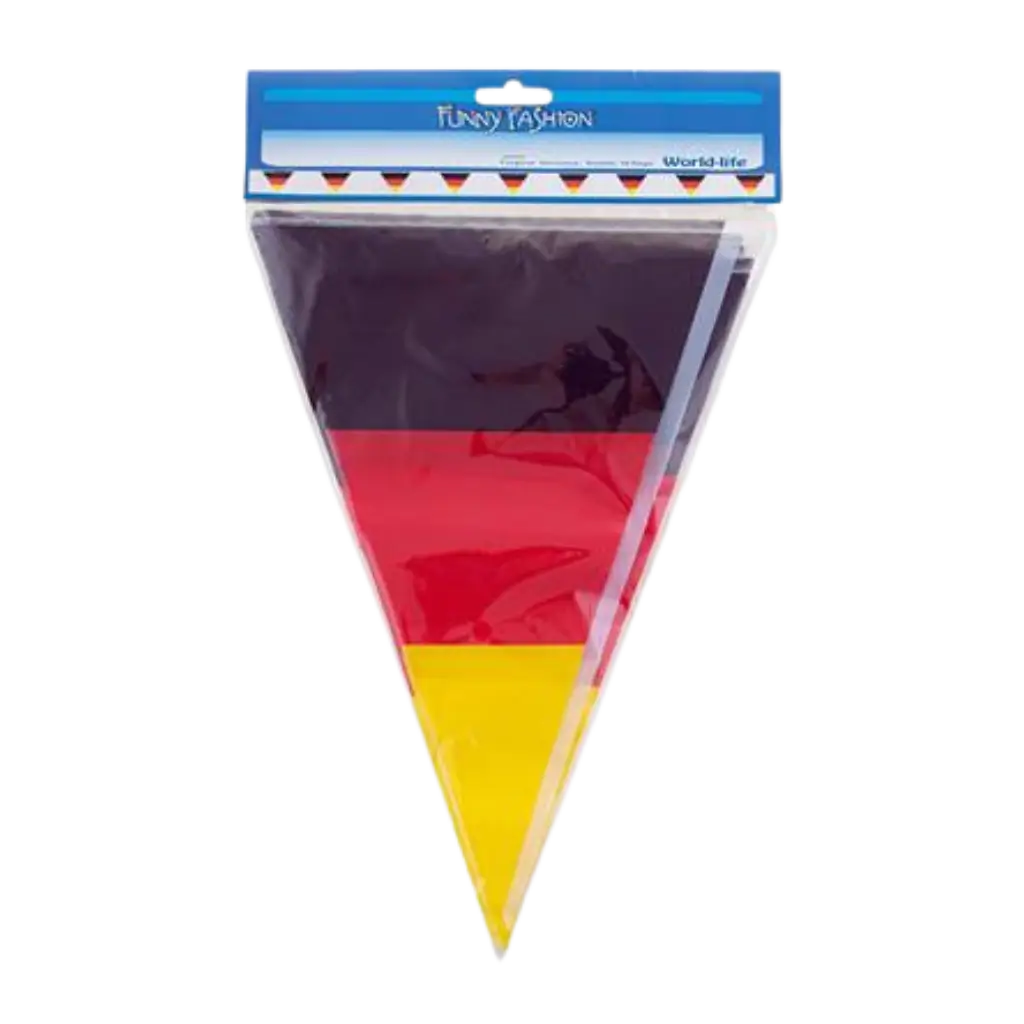 Germany 10 pennant garland - 5 metres