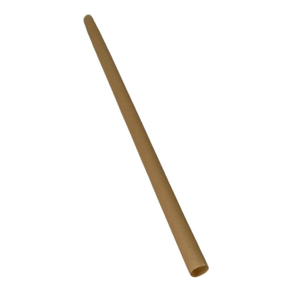 Biodegradable Plant Fibre Straw (Pack of 125) - 8x200mm