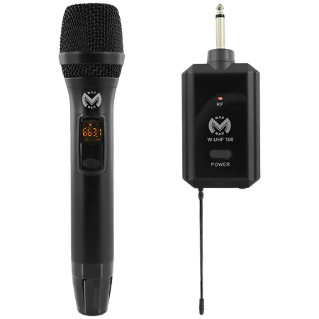 Mac Mah Wireless Microphone - W-UHF 100 M