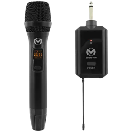 Mac Mah Wireless Microphone - W-UHF 100 M