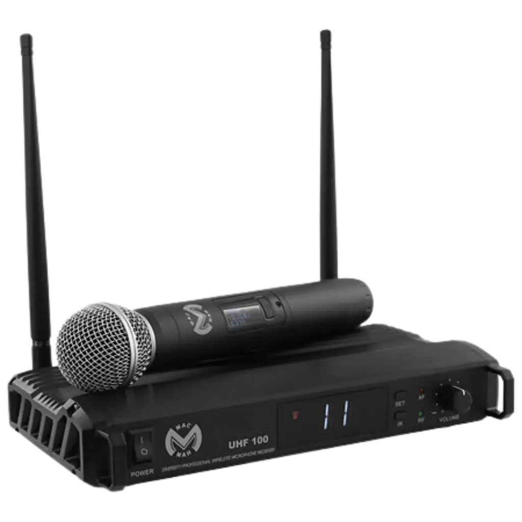 Mac Mah Wireless Microphone - UHF 100 M