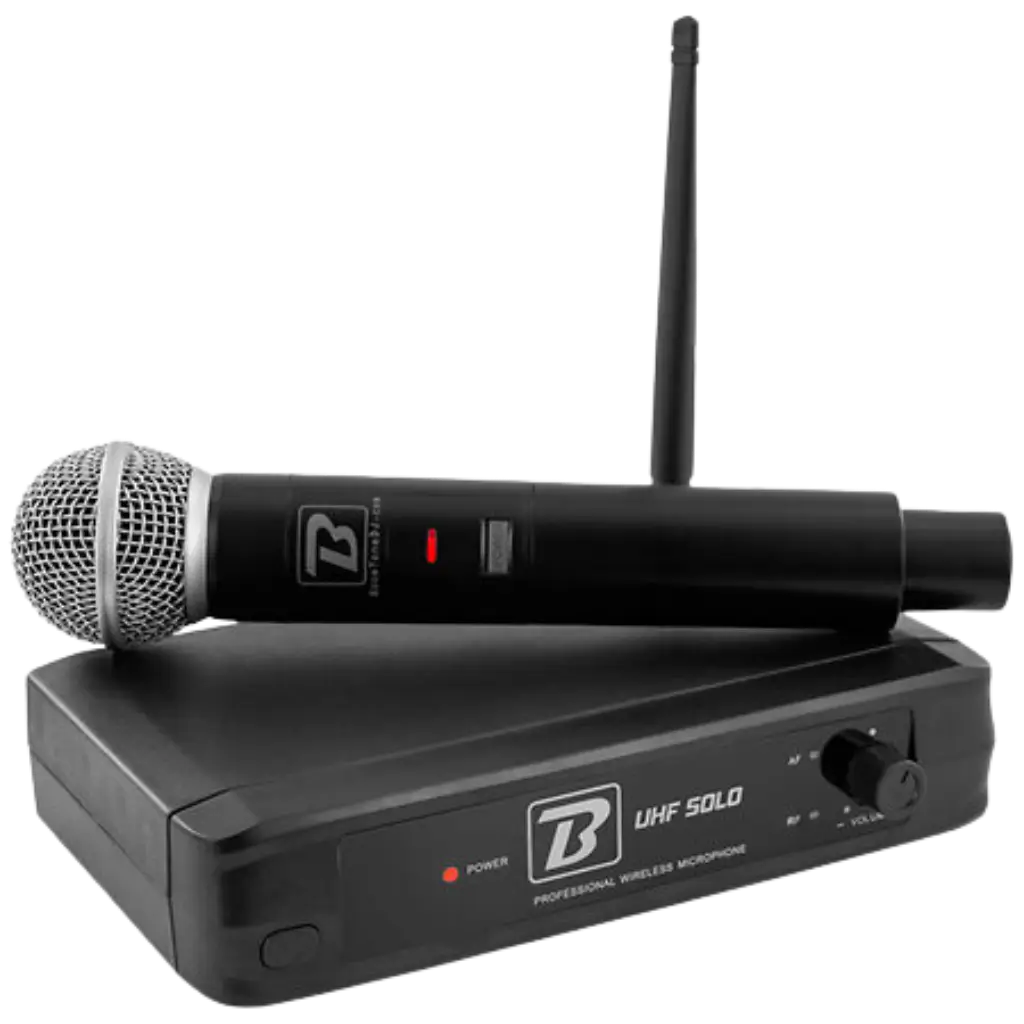 BoomTone DJ Wireless Microphone - UHF Solo F1