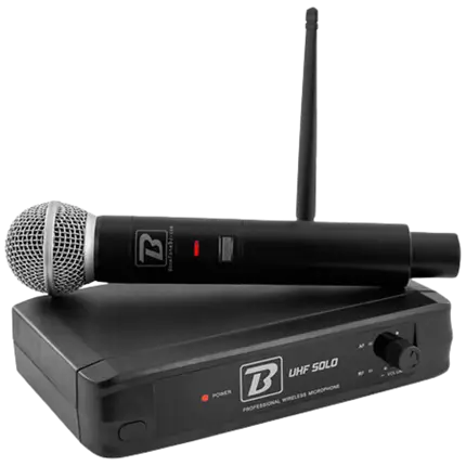 BoomTone DJ Wireless Microphone - UHF Solo F1
