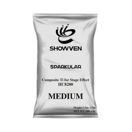 Bag of SHOWVEN Sparkling Powder - MEDIUM - 200g