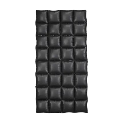 Balloon Curtain Black 143 cm