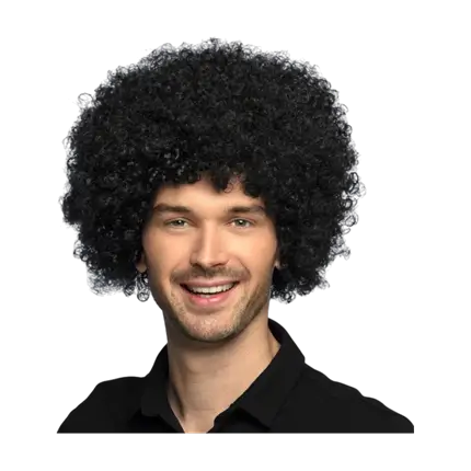 Black Afro pop wig