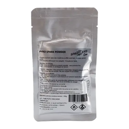 SPARKLERS CLUB® - 200G BAG - PYRO SPARK POWDER