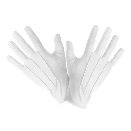 White gloves