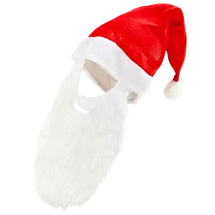 Christmas hat with Whitebeard