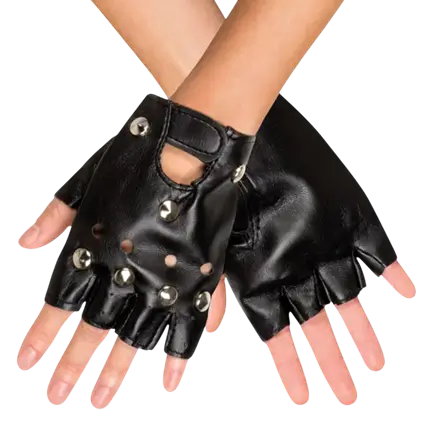 Biker Gloves Black