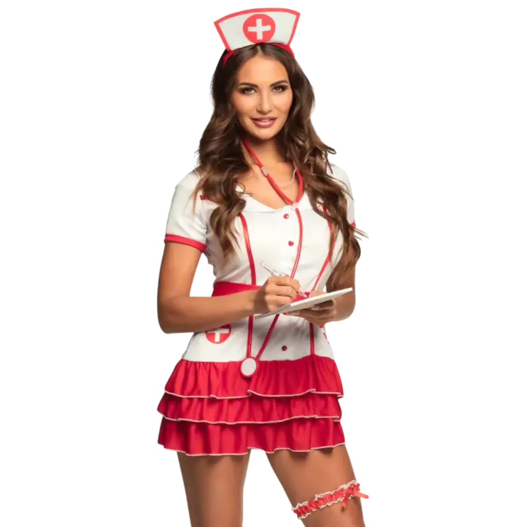 Nurse Disguise Set - 4 Accessories