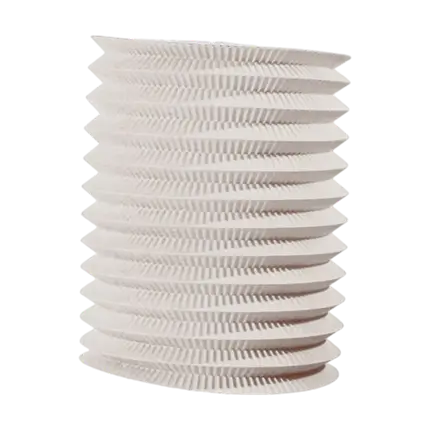 White Paper Cylindrical Lantern