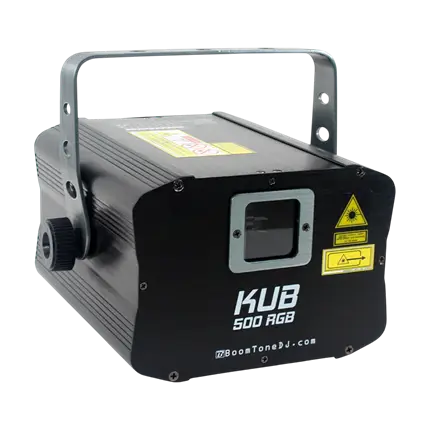 LASER MACHINE - KUB 500 RGB - BOOMTONE DJ