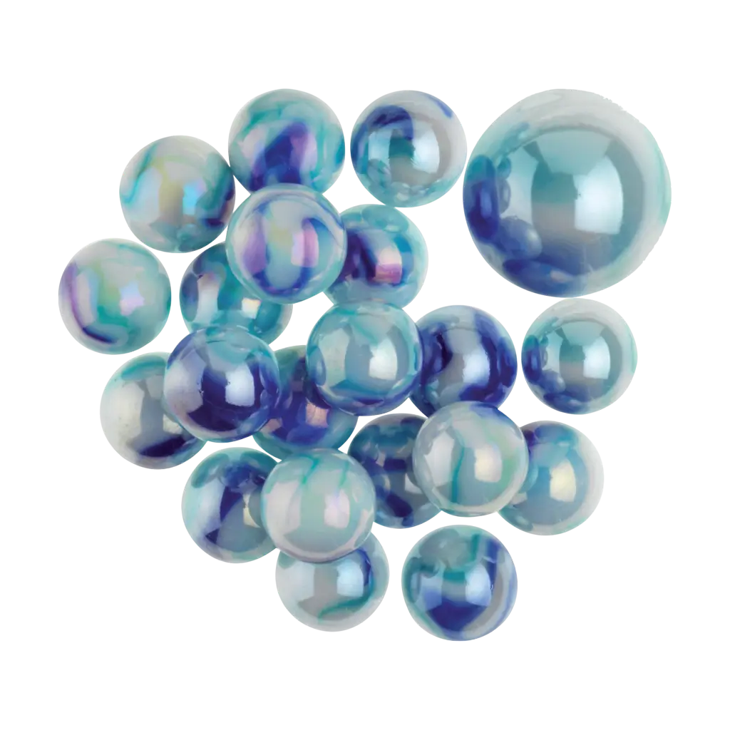 Pack of 20 Shark Marbles +1 Cap