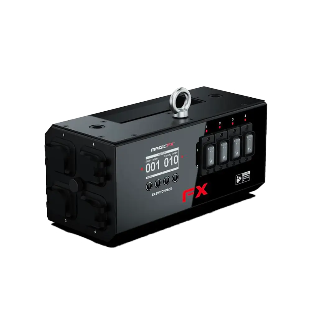 DMX Controller for Special Effects - SWITCHPACK MAGIC FX