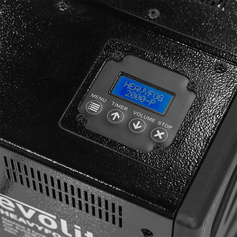 HeavyFog 2000-P - High Performance Heavy Fog Machine with DMX