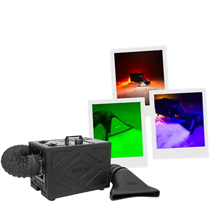 HeavyFog 2000-P - High Performance Heavy Fog Machine with DMX