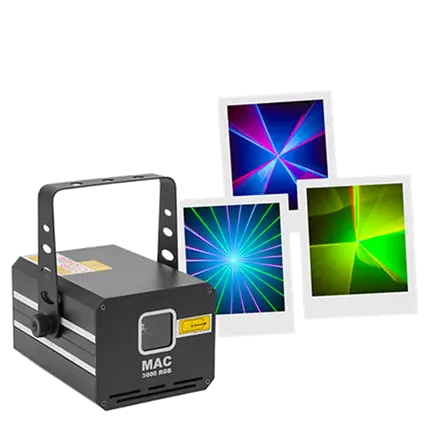 MAC 3000 RGB - Professional Multicolour Laser