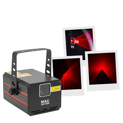 MAC 300 RED - Professional Red Laser