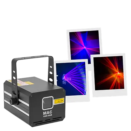 MAC 1000 RGB - Professional Multicolour Laser