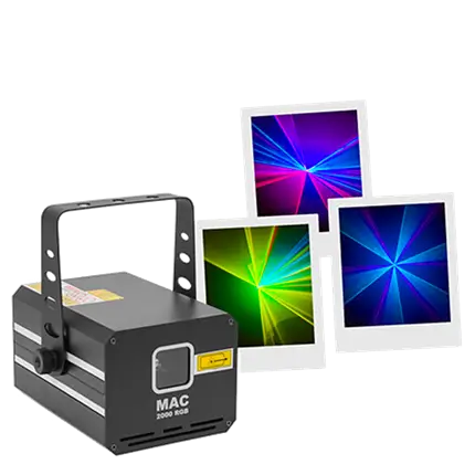 MAC 2000 RGB - Professional Multicolour Laser
