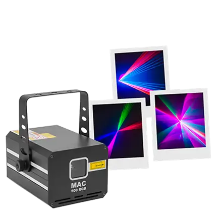 MAC 500 RGB - Professional Multicolour Laser