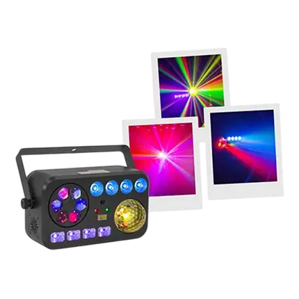 LightShow 6FX - 6 in 1 effects with DMX