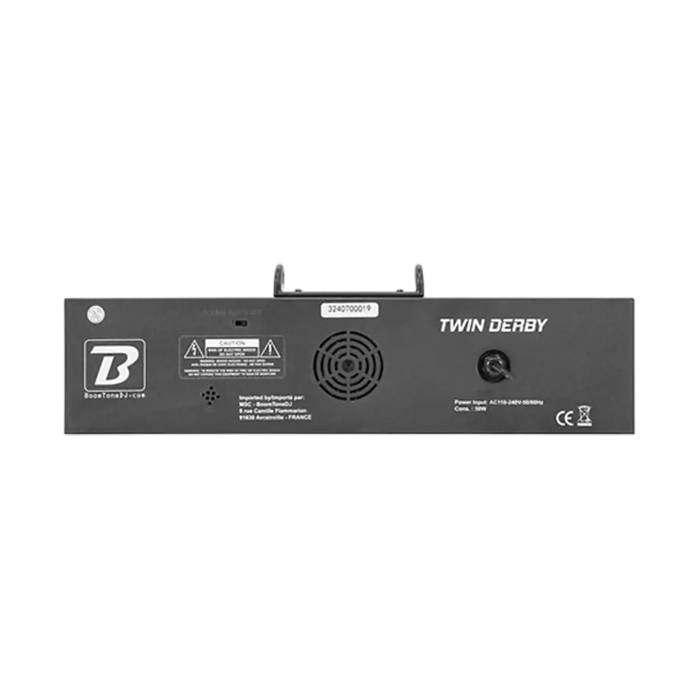 Twin Derby - 3 in 1 effects with DMX