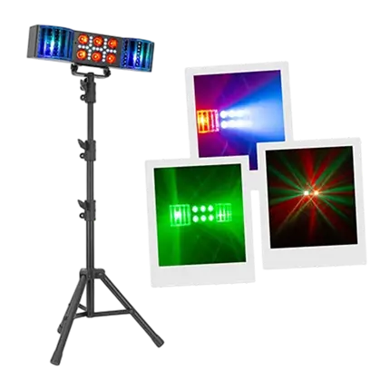 Twin Derby - 3 in 1 effects with DMX