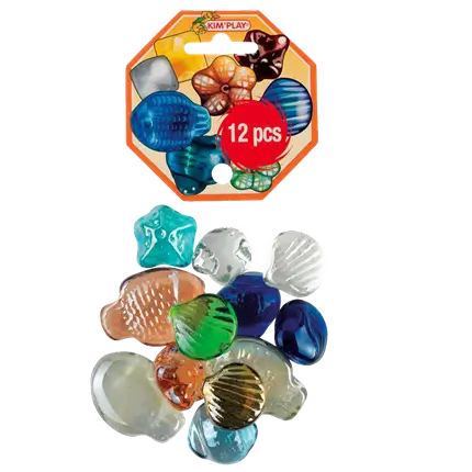 Pack of 12 assorted Pebbles