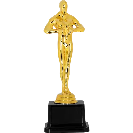 21 cm Golden Trophy - Hollywood Style