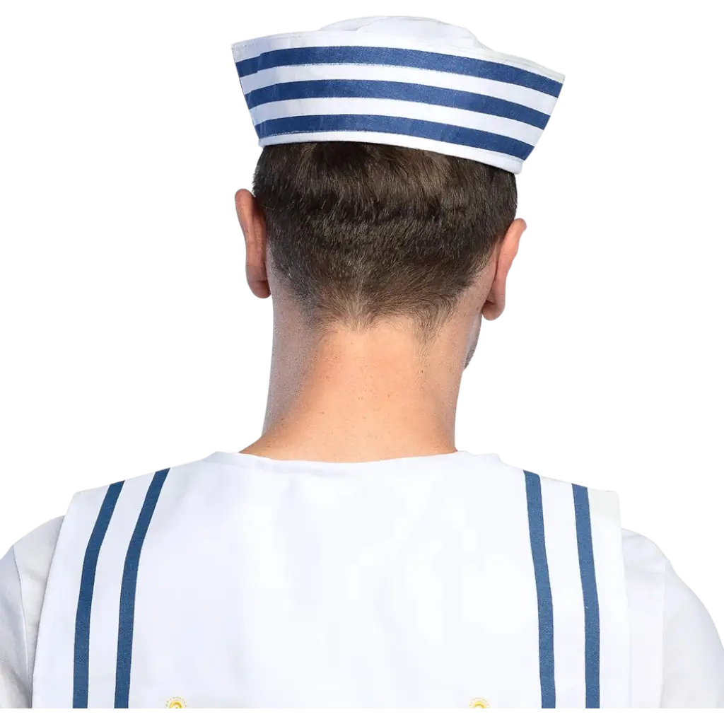 Chapeau Marin Français - White and Blue with Anchor