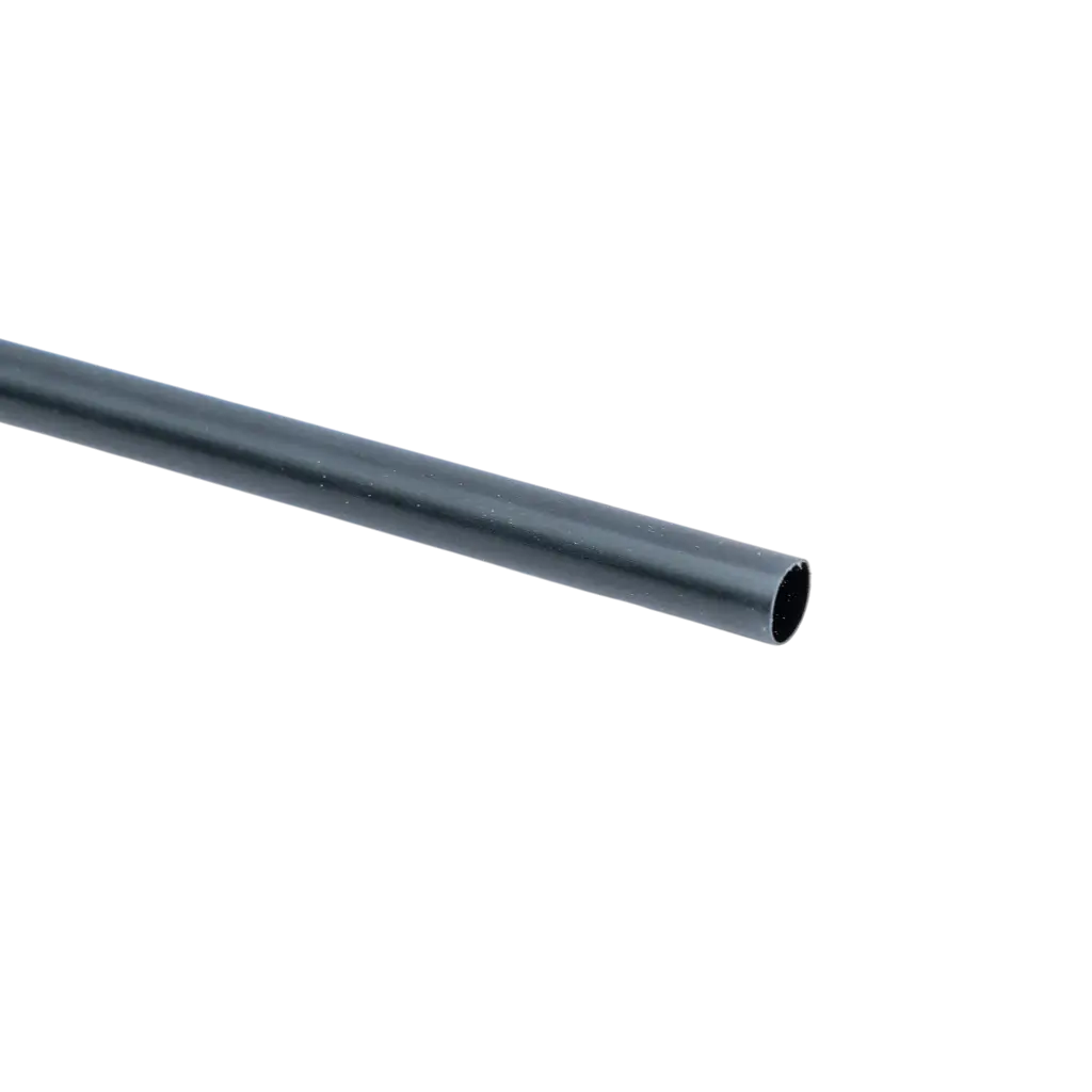 Reusable PP straw - Black 20cm/ø6mm (SET OF 250)