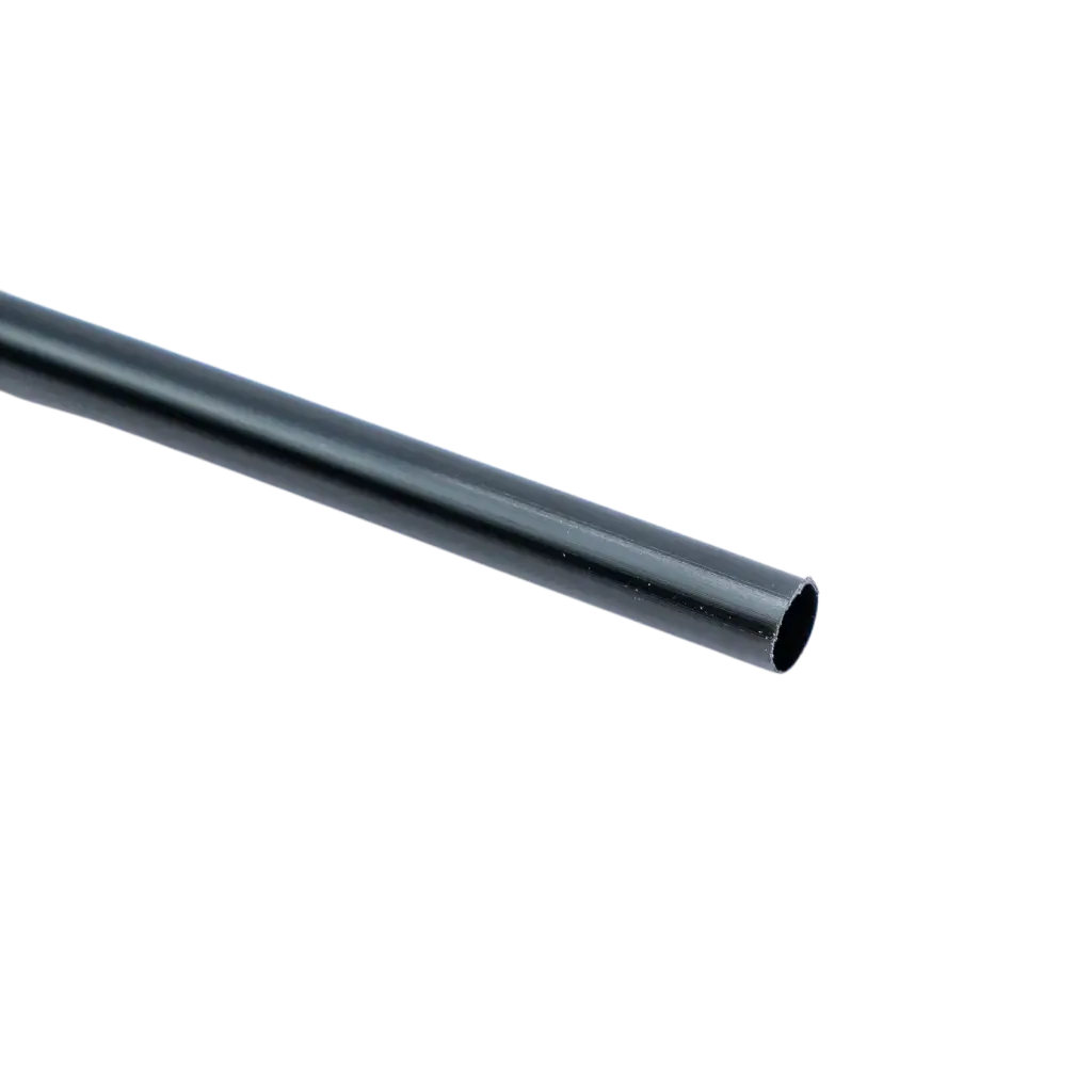 Reusable PP Cocktail Straw - Black 20cm/ø8mm (SET OF 250)