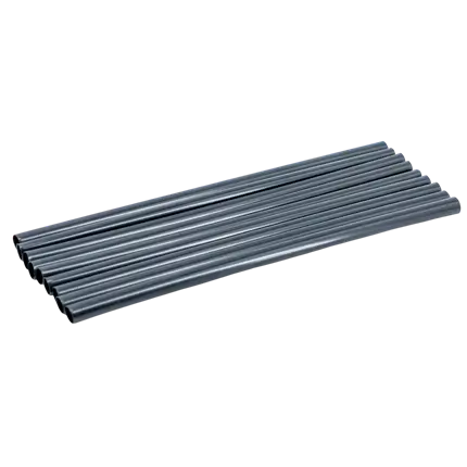 Reusable PP Cocktail Straw - Black 20cm/ø8mm (SET OF 250)