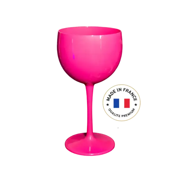 Pink Piscine glass 40cl