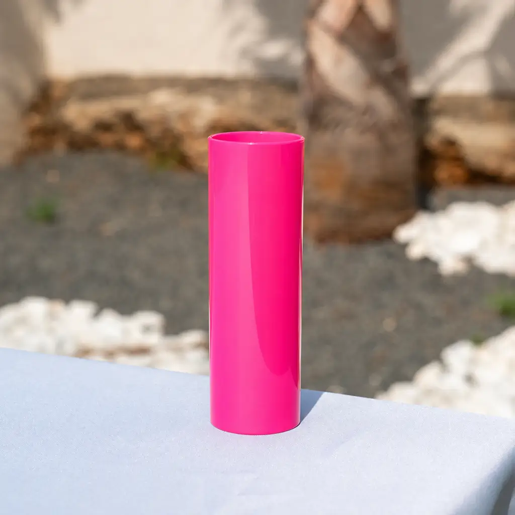 Rose 22cl unbreakable glass tube