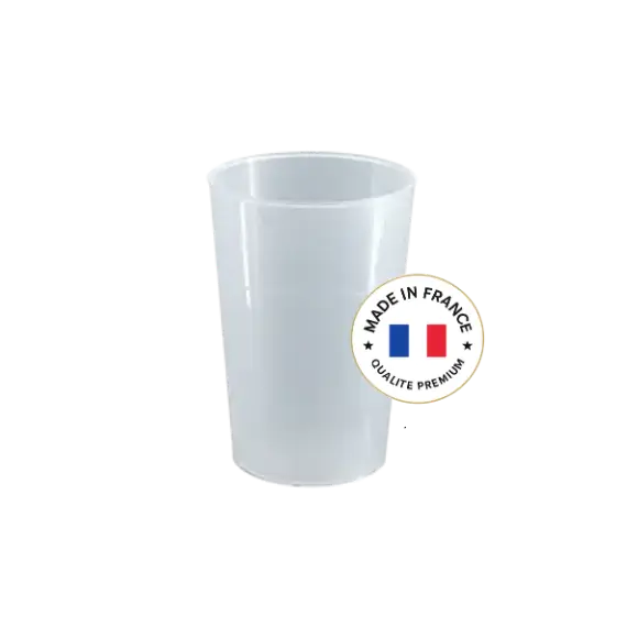 Reusable Ecocup Cup 12?cl usable (20?cl to the rim) – Type Wine, Festival, Bodega